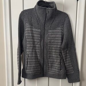 Marmot - Grey Patterned Zip-Up Jacket